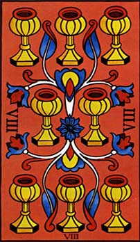 Eight of Cups tarot card