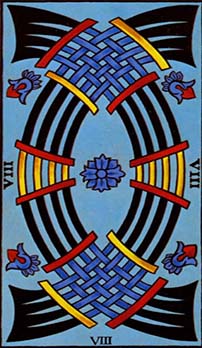 Eight of Swords tarot card