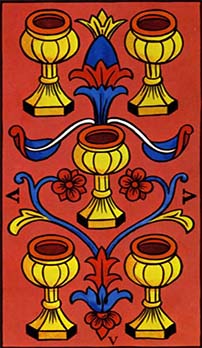 Five of Cups tarot card