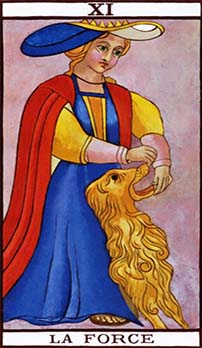 Justice tarot card