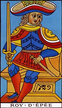 King of Swords tarot card