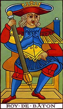 King of Wands tarot card