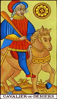 Knight of Pentacles tarot card
