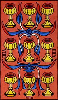 Nine of Cups tarot card