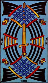 Nine of Swords tarot card