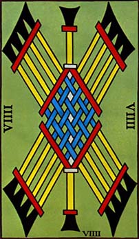 Nine of Wands tarot card