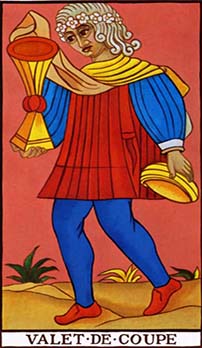 Page of Cups tarot card