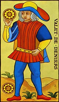Page of Pentacles tarot card
