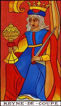 Queen of Cups tarot card