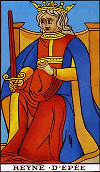 Queen of Swords tarot card