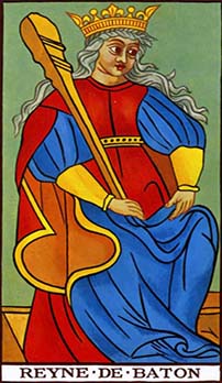 Queen of Wands tarot card