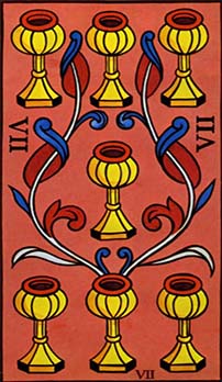 Seven of Cups tarot card