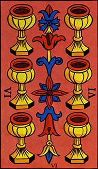 Six of Cups tarot card