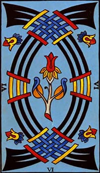 Six of Swords tarot card