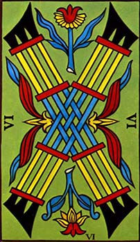 Six of Wands tarot card