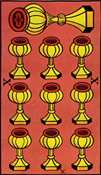 Ten of Cups tarot card