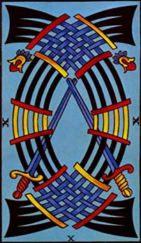 Ten of Swords tarot card