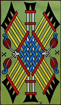 Ten of Wands tarot card