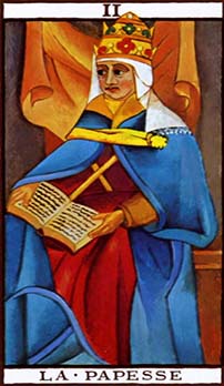 The High Priestess tarot card