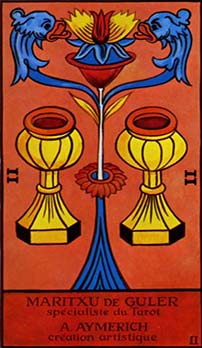 Two of Cups tarot card