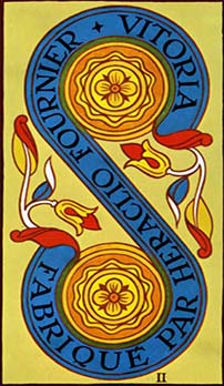 Two of Pentacles tarot card