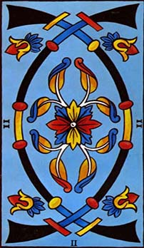 Two of Swords tarot card