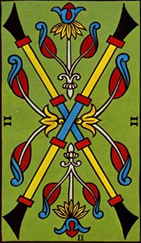 Two of Wands tarot card