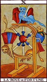 Wheel Of Fortune tarot card